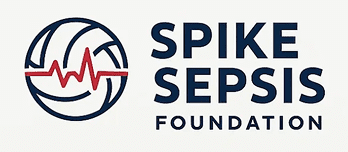 Spike Sepsis Foundation logo with heartbeat